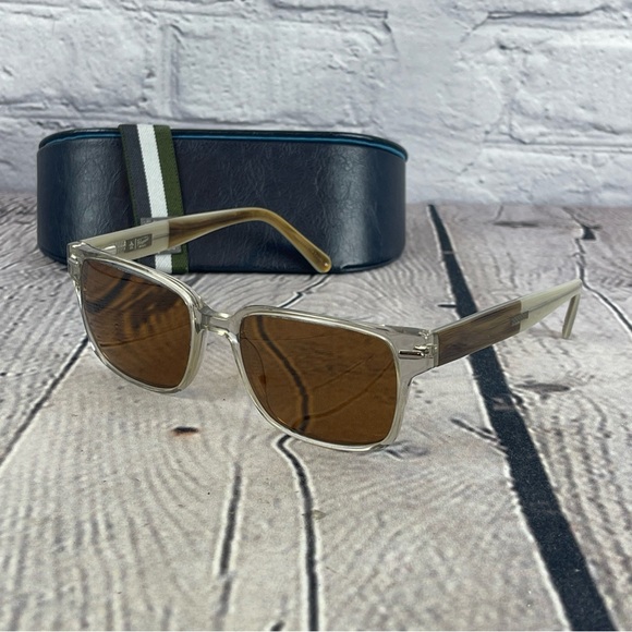 Original Penguin “The Clancy” 53-19-140  With Case Two Tone Brown Frames Only‎ - Picture 1 of 9